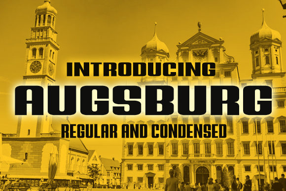 Augsburg: A Bold and Thick Display Font for Impactful Design