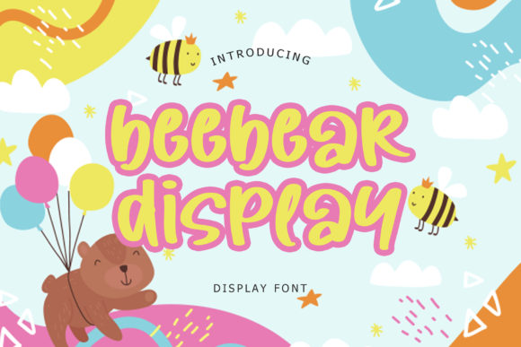Beebear: A Playful Font for Creative Expression