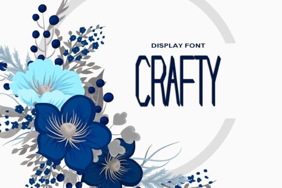 Crafty: A Simple and Unique Display Font for Modern Workflows