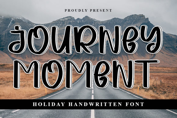 Exploring the Versatility of Journey Moment: A Bold and Quirky Display Font