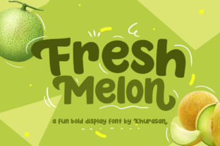 Fresh Melon: A Bold Font for Modern Creativity