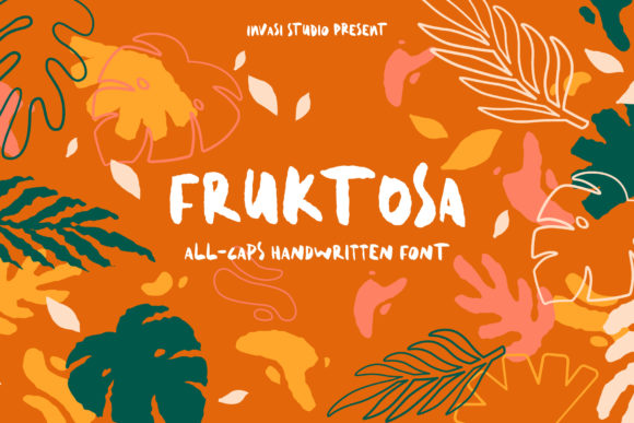 Fruktosa: A Playful Yet Professional Display Font for Modern Design Workflows