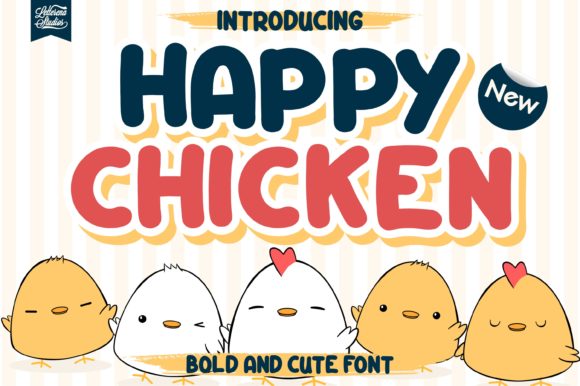 Happy Chicken Font: A Creative Tool for Designers and Creators