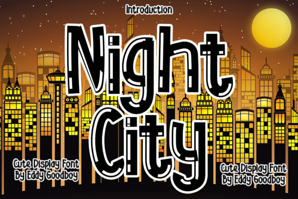 Night City Font: A Bold Choice for Stylish Design
