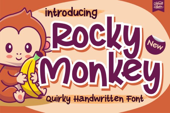 Rocky Monkey Font: A Playful Twist for Creative Projects