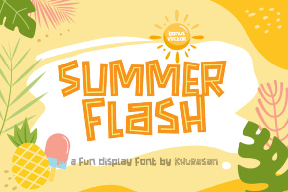 Summer Flash Font: A Bold Choice for Creative Projects