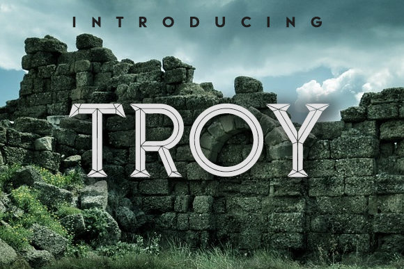 Troy: A Unique Display Font for Standout Design